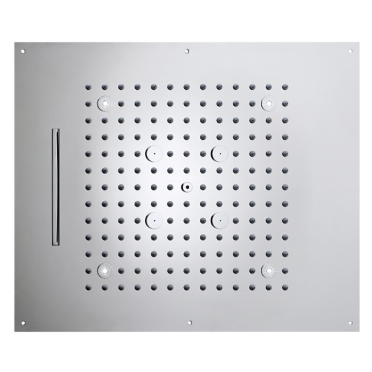 BOSSINI DREAM/3 Верхний душ 570 x 470 mm, 3 режима (дождь, каскад, туман), с  LED (белый), блок питания/управления, цвет: хром