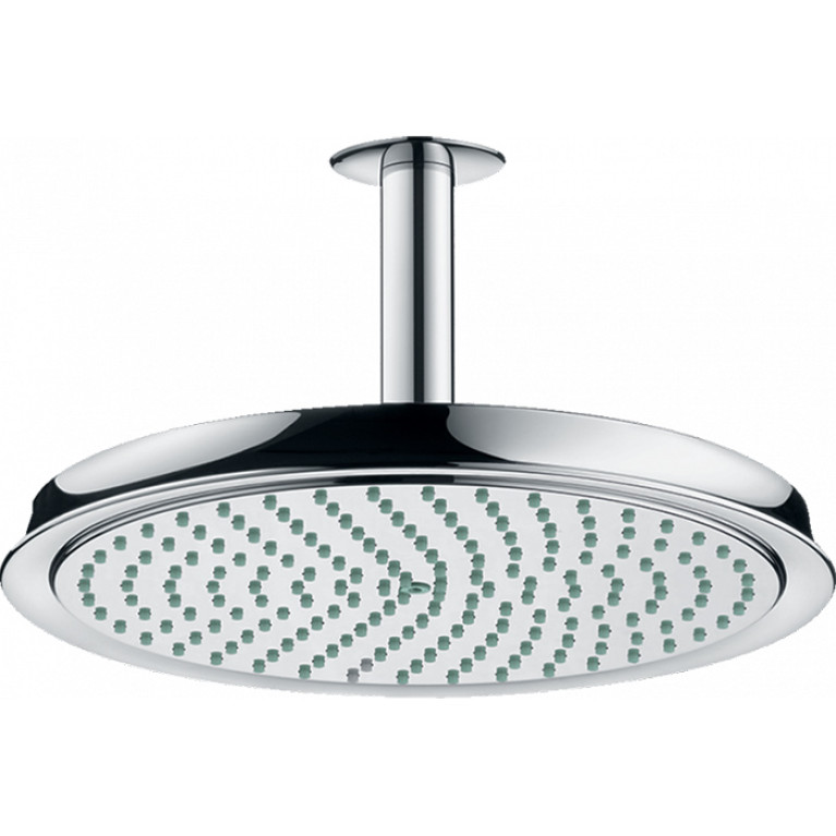 HG Raindance Classic Air Верхний душ 1jet (RainAir), d240мм, с потолочным держателем 100 мм, G1/2, цвет: хром