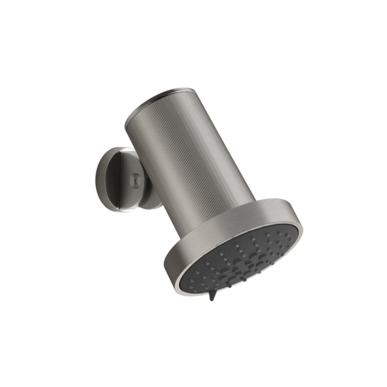 GESSI 316 RIGATO Верхний душ &Oslash;135 мм., с настенным креплением, 3 режима, цвет Steel Brushed