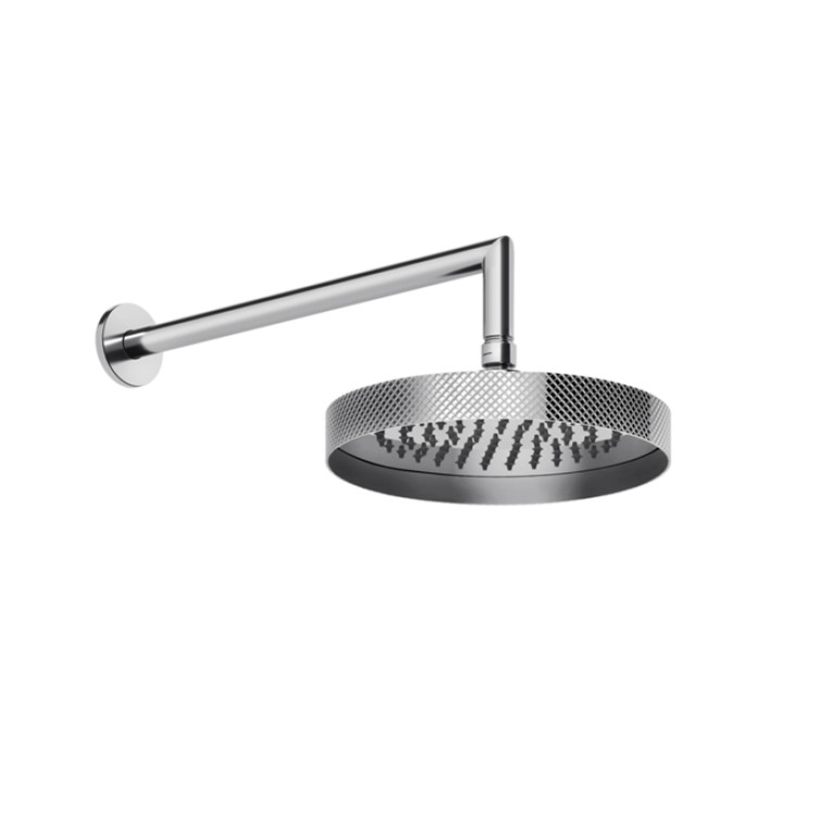 Gessi Anello/Ingranaggio Душевая головка для настенного крепления, поворотная с шарниром, D218 мм,  цвет: хром