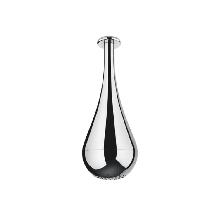 Gessi Goccia Верхний душ для потолочного крепления каплевидной формы, h=387мм, цвет: хром