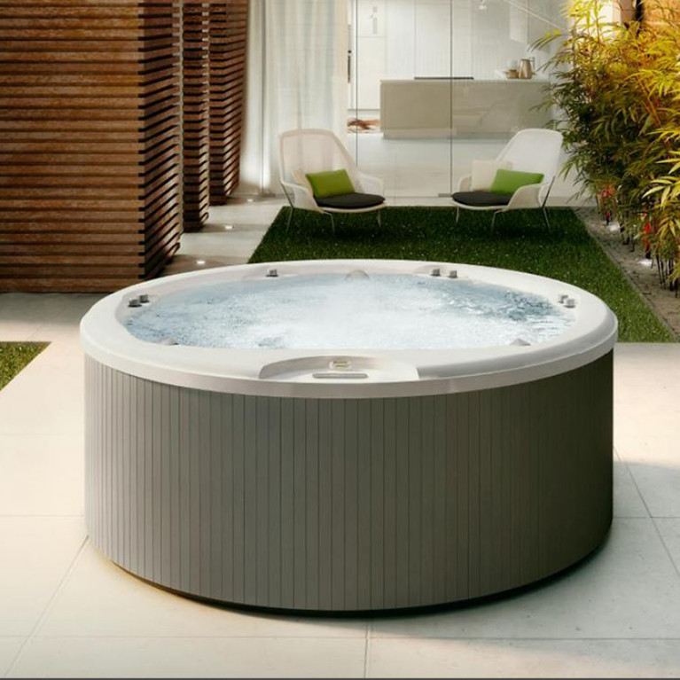 JACUZZI ALIMIA Минибассейн D212x90 см,цвет акрила Platinum  (65)  встраиваемый (без крышки  903001671 VINIL ICE)