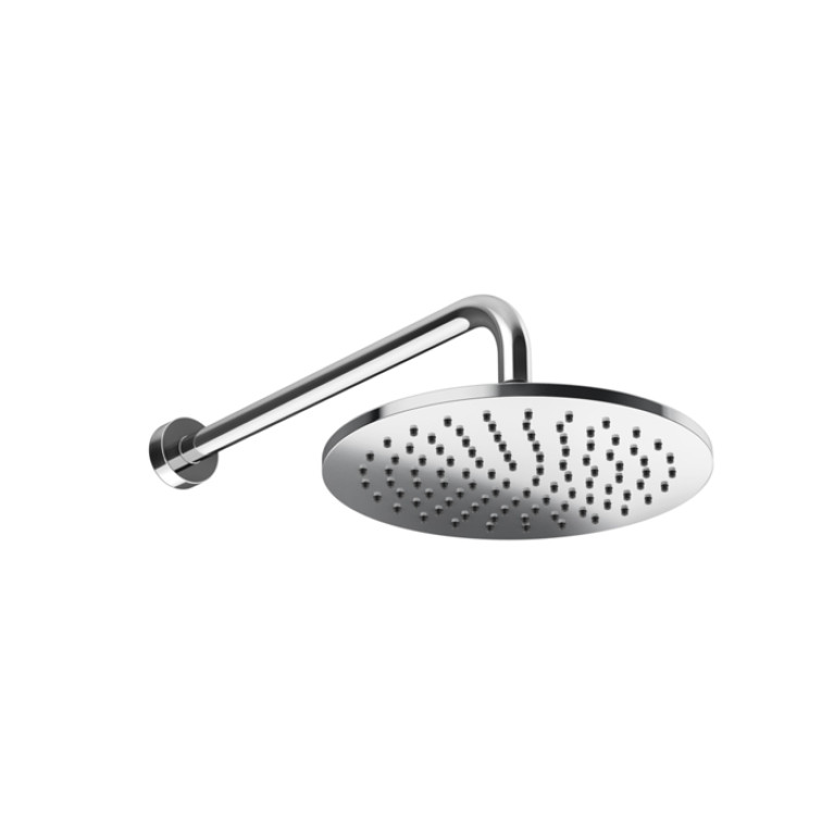 GESSI Origini Верхний душ с кронштейном, настенный ,защитой от известкового налета, цвет: хром