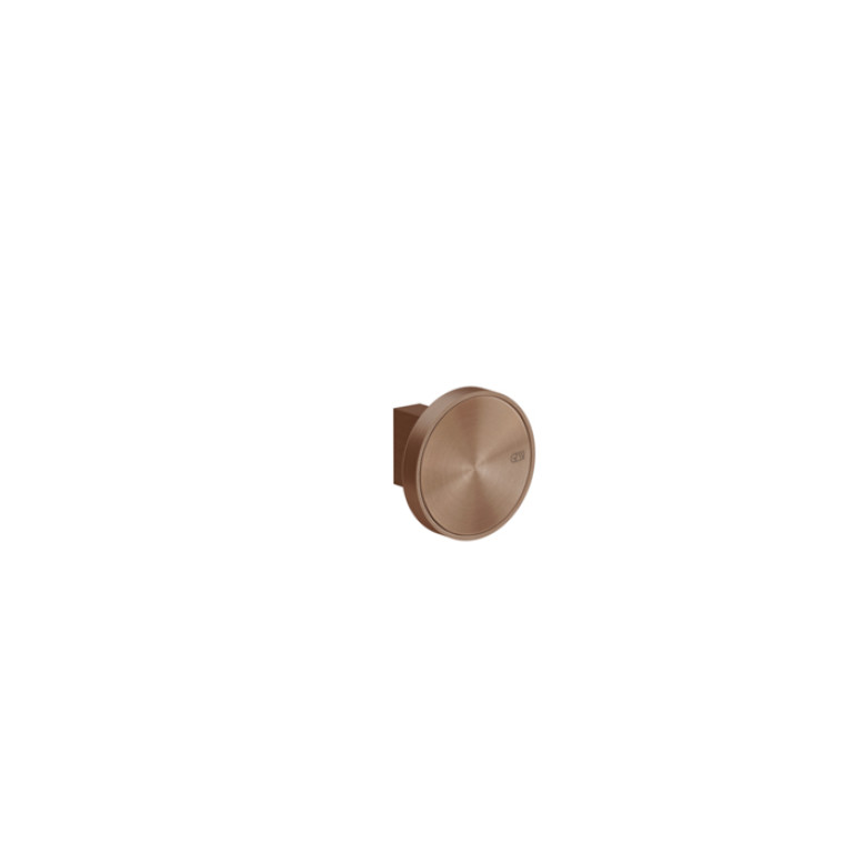 GESSI Origini Крючок настенный. В комплект входит отделочная вставка., цвет Copper Brushed PVD