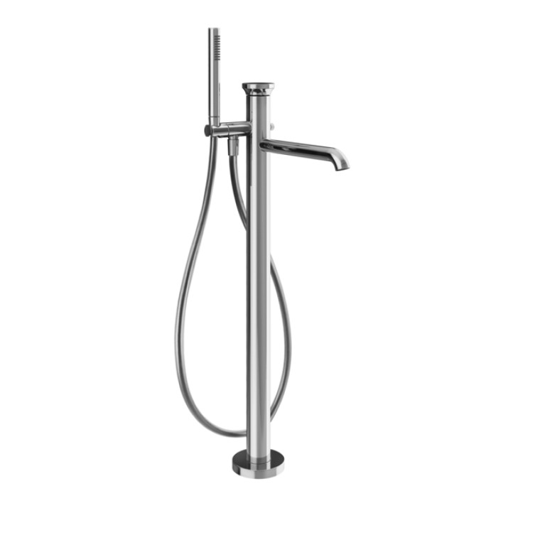 GESSI Origini Смеситель  наполньный для ванны, с ручной лейкой, в комплекте вставка., цвет: хром