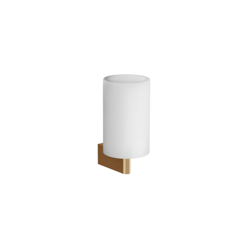 GESSI Origini Стакан настенный белый/Warm Bronze Br. PVD
