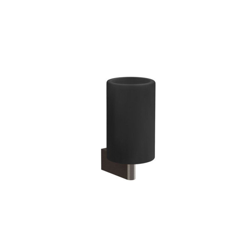 GESSI Origini Стакан настенный черный/Black Metal Brushed PVD