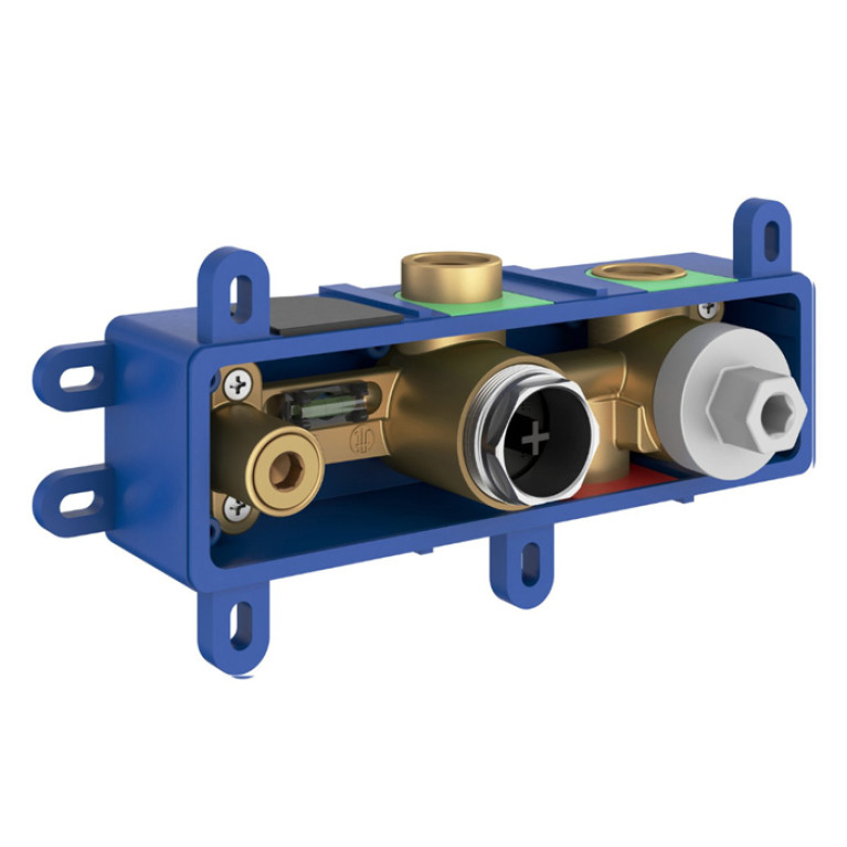 RAVAK Eleganta / R-box Рабочее тело смесителя скрытого монт. R-box RB 07D.50 Гориз. (ES065+S, ES068+S, EL065+S, EL068+S)