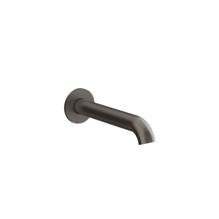 GESSI Origini Настенный излив 192 мм., цвет: Black Metal Brushed PVD