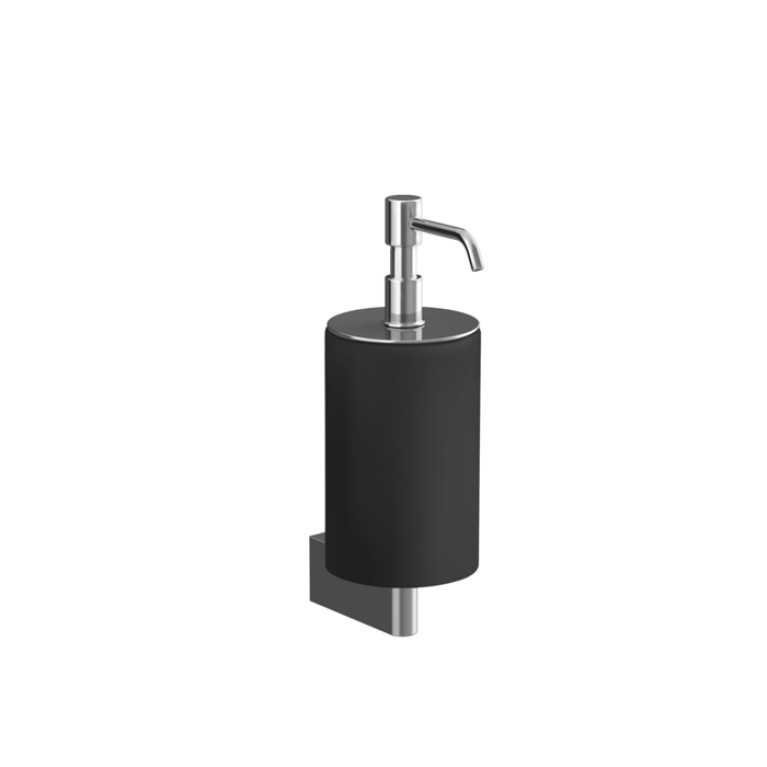 GESSI Origini Дозатор для жидкого мыла настенный черный/хром