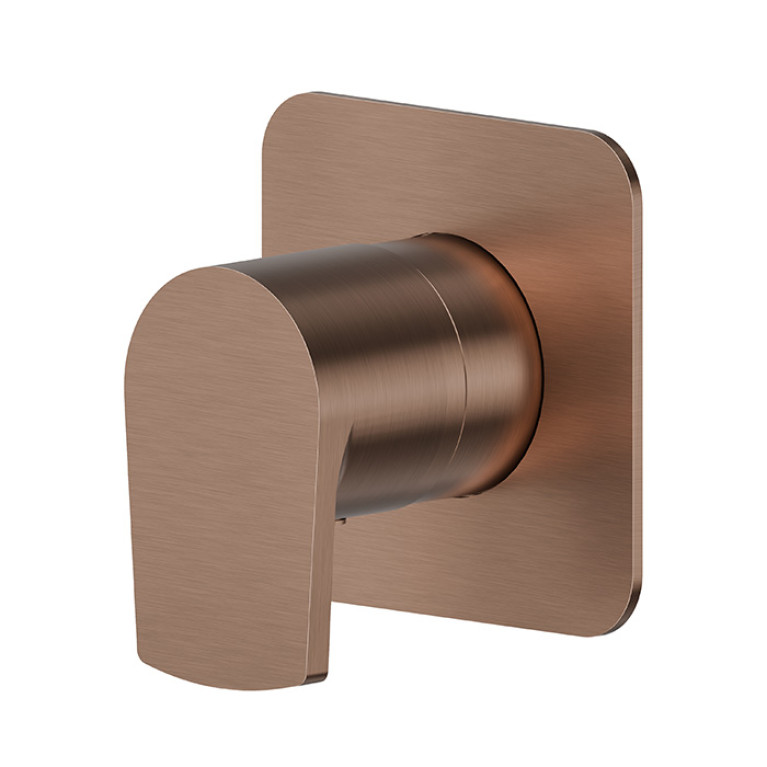 Newform Haka Внешняя часть переключателя/запорного вентиля, цвет: PVD brushed copper bronze