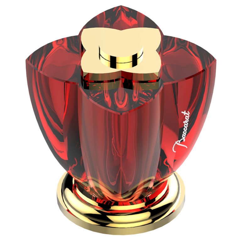 THG PETALE DE CRISTAL ROUGE Вентиль смесителя для раковины, цвет полированное золото