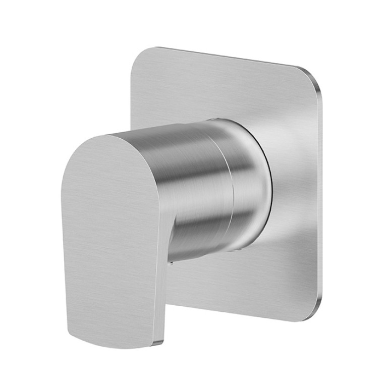 Newform Haka Внешняя часть переключателя/запорного вентиля, цвет: PVD brushed stainless steel