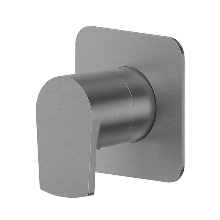 Newform Haka Внешняя часть переключателя/запорного вентиля, цвет: PVD brushed gun metal