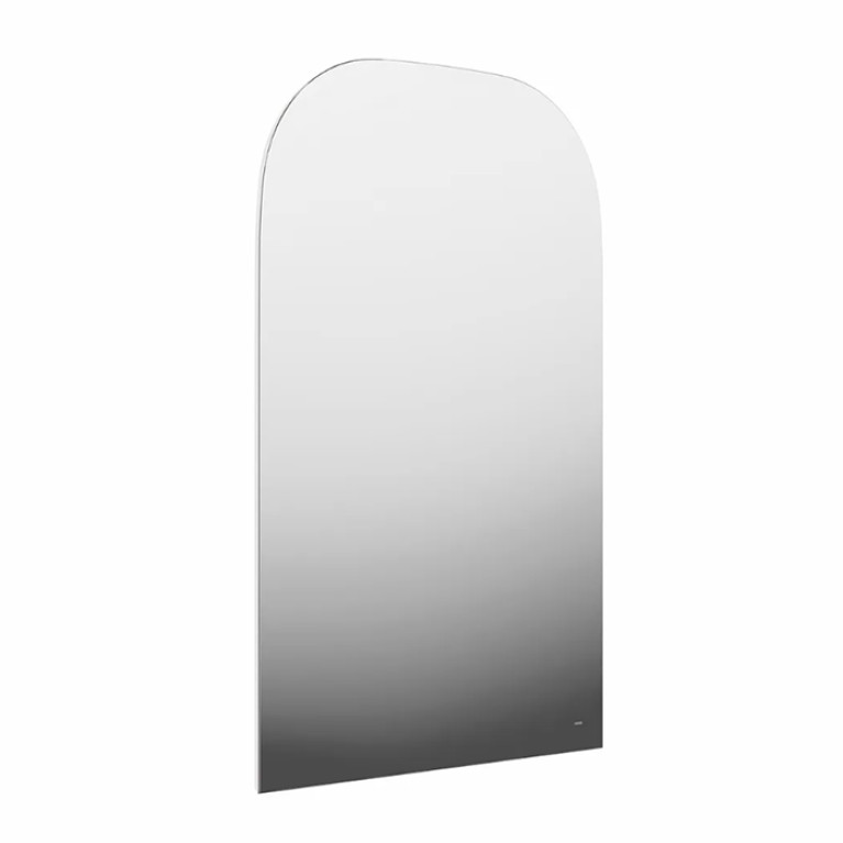 Kerama Marazzi Зеркало VETRATA R 720х1155 мм, сенсор со сменой цвета подсветки и антизапотевание, белое