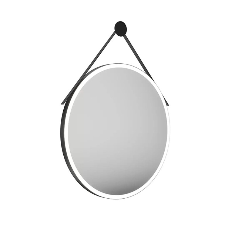 Kerama Marazzi Зеркало CONO круглое 70, черное матовое  (Цена по Распродаже)