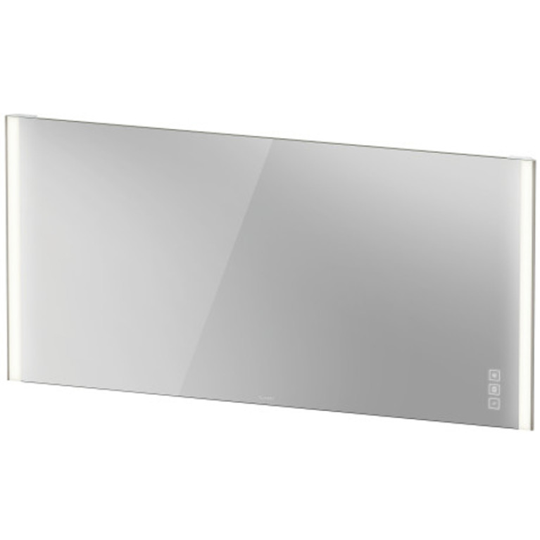 Duravit XViu Зеркало с подсветкой 1620x800x40мм, сенсорное управление, цвет: champagne matt