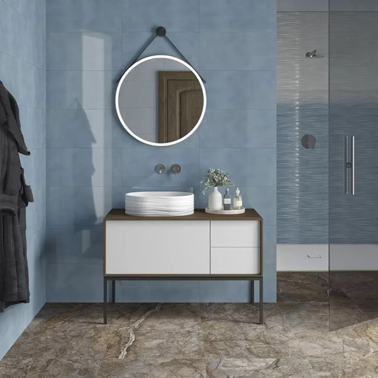 Kerama Marazzi Зеркало CONO круглое 70, черное матовое  (Цена по Распродаже)