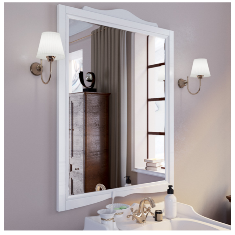 TW Veronica, Зеркало 83*h110см, цвет: bianco