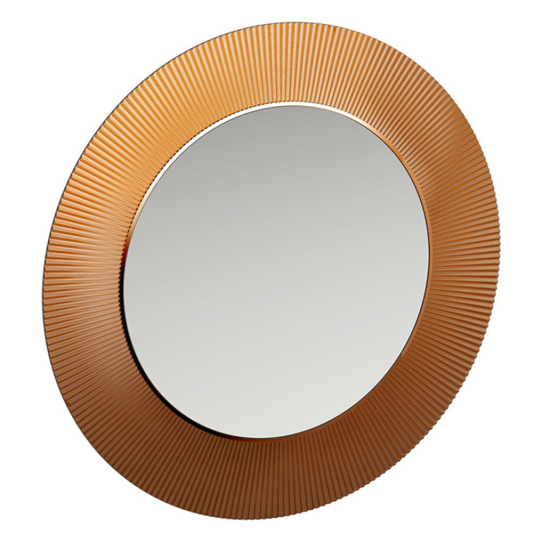 Laufen Kartell Зеркало круглое d=780мм, настенное, со скрытой подсветкой LED, цвет: янтарь