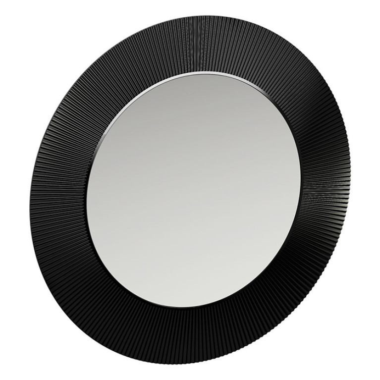 Laufen Kartell Зеркало круглое d=780мм, настенное, без подсветки, цвет: черный