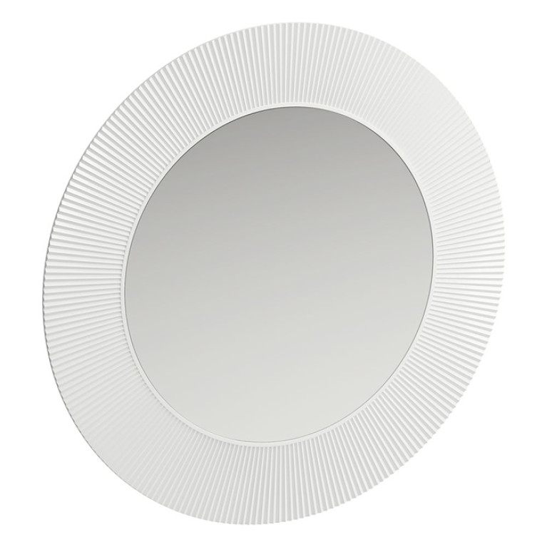 Laufen Kartell Зеркало круглое d=780мм, настенное, без подсветки, цвет: белый