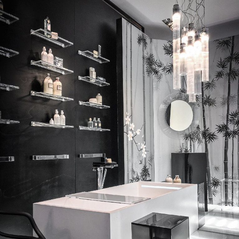 Laufen Kartell Зеркало круглое d=780мм, настенное, со скрытой подсветкой LED, цвет: прозрачный кристал