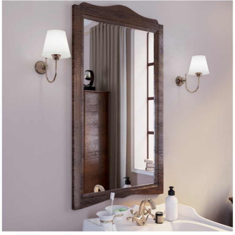 TW Veronica, Зеркало 83*h110см, цвет: noce