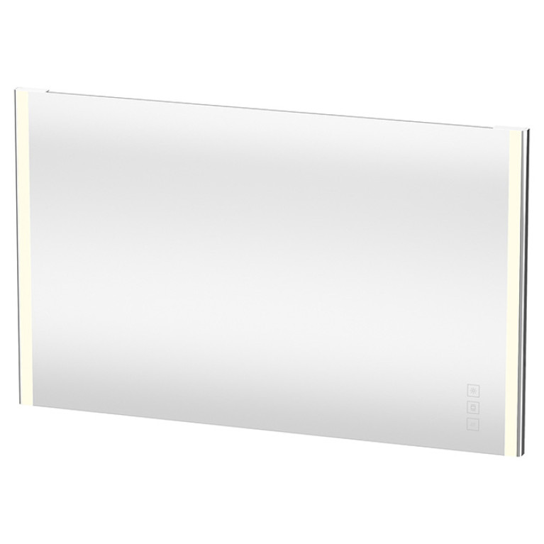 Duravit XSquare Зеркало 130x3.3xh80см с LED подсветкой, подогревом, диммером