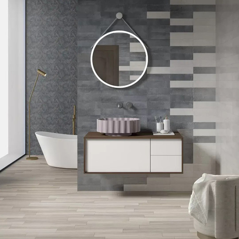 Kerama Marazzi Зеркало CONO круглое 70, белое матовое  (Цена по Распродаже)