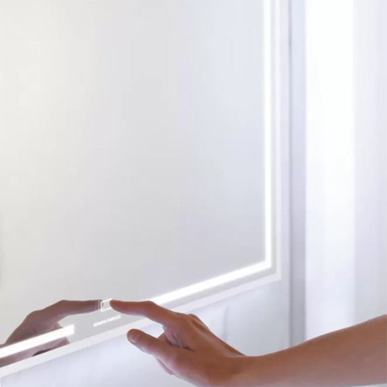 Kerama Marazzi Зеркало&nbsp;MIO&nbsp;прямоугольное&nbsp;с&nbsp;диммером&nbsp;70,&nbsp;белое