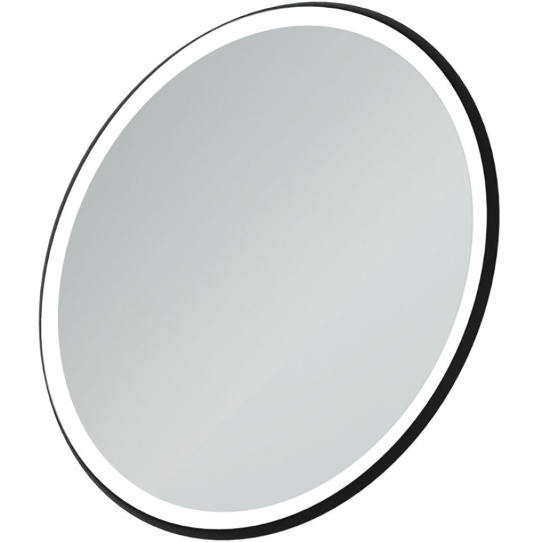 Ideal Standard Conca Круглое зеркало с подсветкой 90 см (Металл. накладка, закругленная задняя рама, функциональная светодиодная подсветка) neutral