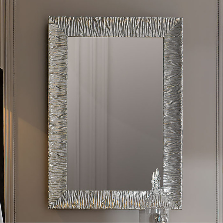 KERASAN Retro Зеркало Specchiera  70x100,цвет серебро состаренное-пятнистое