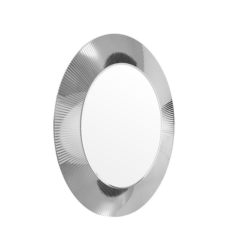 Laufen Kartell Зеркало круглое d=780мм, настенное, без подсветки, цвет: серебряный